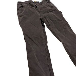 Carhartt Women’s Brown Cargo Pants Original Fit Size 14 – Good Condition